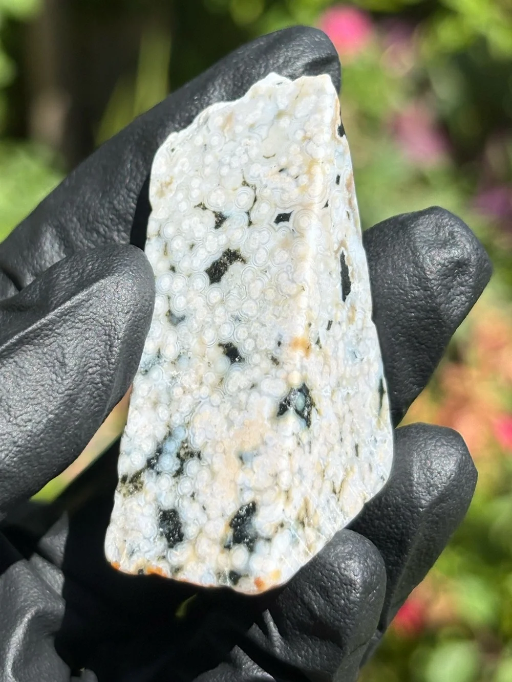 Discounted* Chipped Ocean Jasper Crystal Freeform - Polished Sea Jasper - OBJ